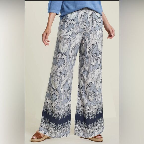 TRIBAL SPLIT LEG PALAZZO PANT Small - Picture 1 of 10